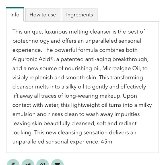 Algenist Ultimate Anti Aging Melting Cleanser - Picture 3 of 7